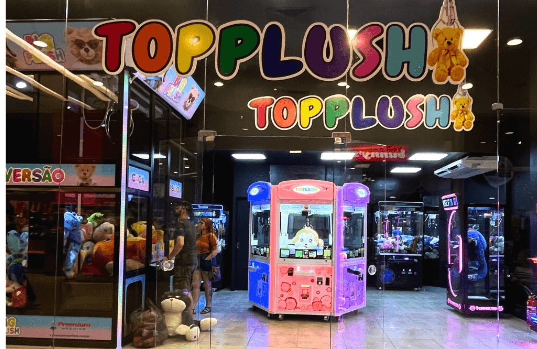 Foto interna do Top Plush