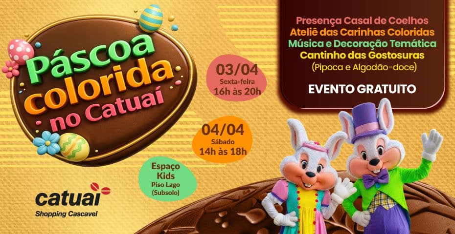 Páscoa acontece